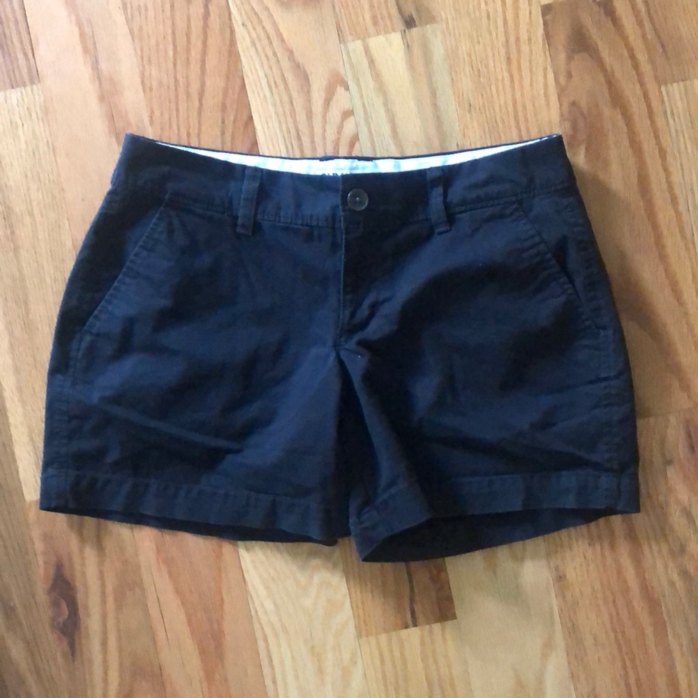 Black old navy shorts